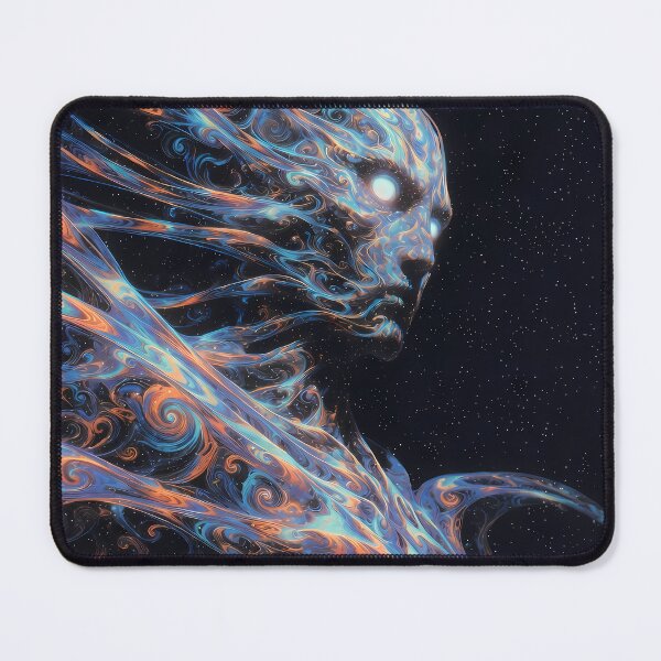 Item preview, The Guardian of the First Gate | Cosmic Guardian Wall Art | Psychedelic Portal Entity designed and sold by House of the Charlatan.