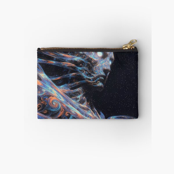Item preview, The Guardian of the First Gate | Cosmic Guardian Wall Art | Psychedelic Portal Entity designed and sold by House of the Charlatan.