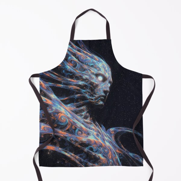 Item preview, The Guardian of the First Gate | Cosmic Guardian Wall Art | Psychedelic Portal Entity designed and sold by House of the Charlatan.