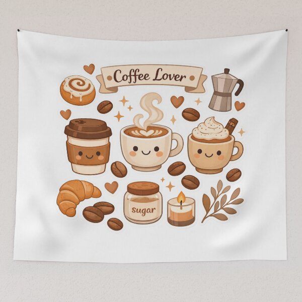 Item preview, Coffee Lover Cozy Mornings designed and sold by lorand-designs.