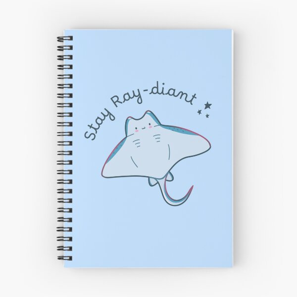 Item preview, Stay Ray-diant Kawaii Stingray designed and sold by ShyHomebodyClub.