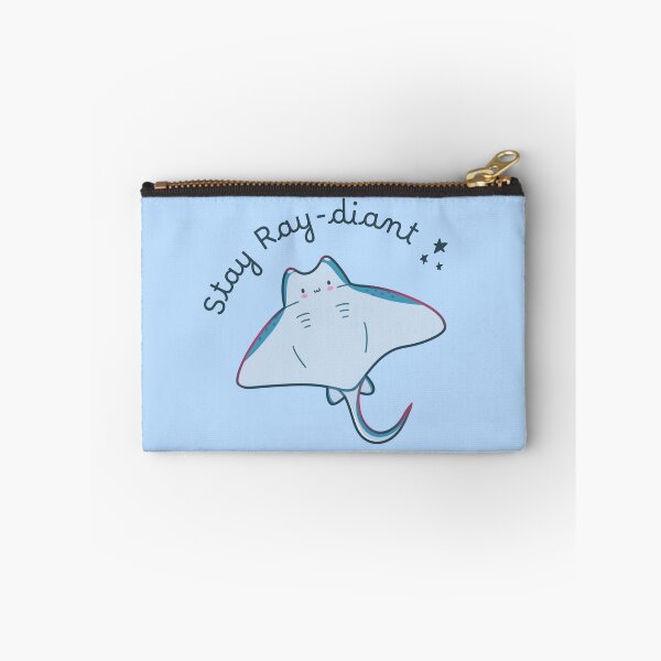 Item preview, Stay Ray-diant Kawaii Stingray designed and sold by ShyHomebodyClub.