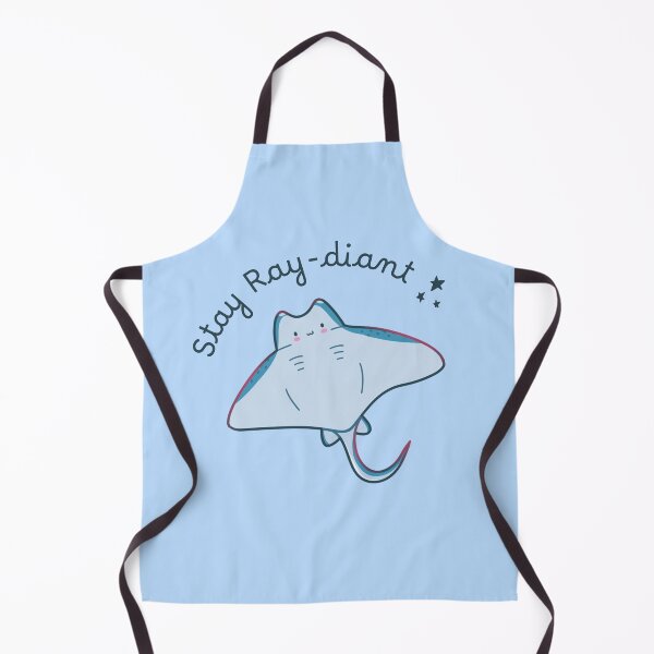 Item preview, Stay Ray-diant Kawaii Stingray designed and sold by ShyHomebodyClub.