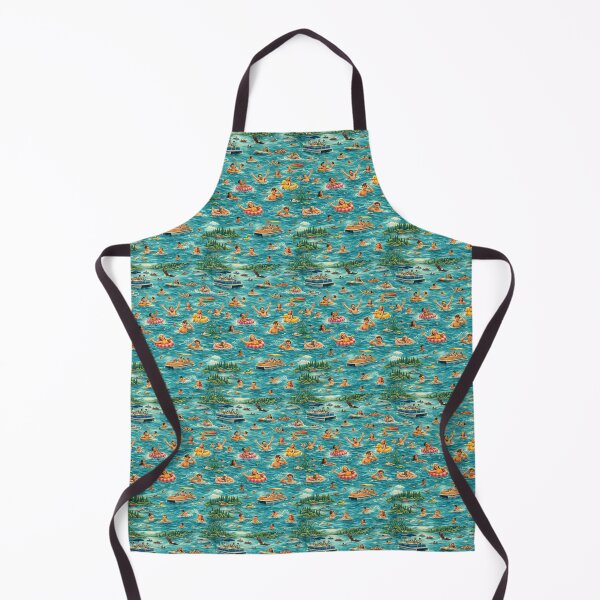 Item preview, Swimming Pontoon Boat Lake Life designed and sold by ChristinasMess.