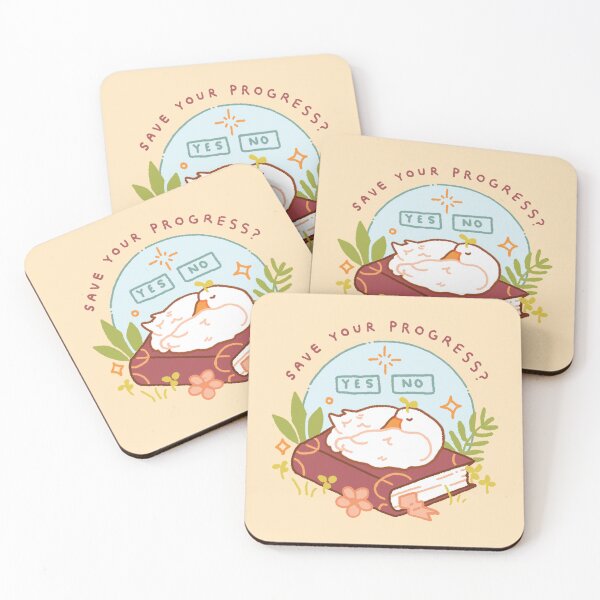 Item preview, Save Your Progress? - Adventure Goose designed and sold by azalie-art.