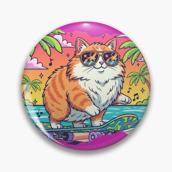 Item preview, Cool Cat Skater designed and sold by Studio Yvonne .