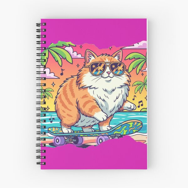 Item preview, Cool Cat Skater designed and sold by Studio Yvonne .