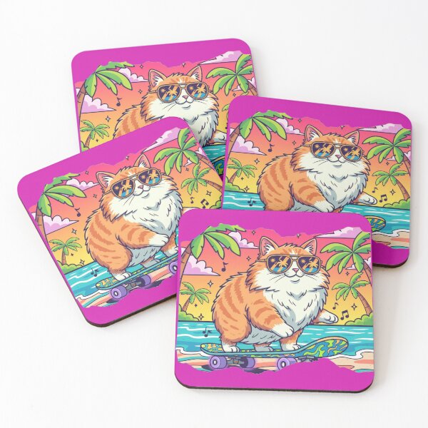 Item preview, Cool Cat Skater designed and sold by Studio Yvonne .