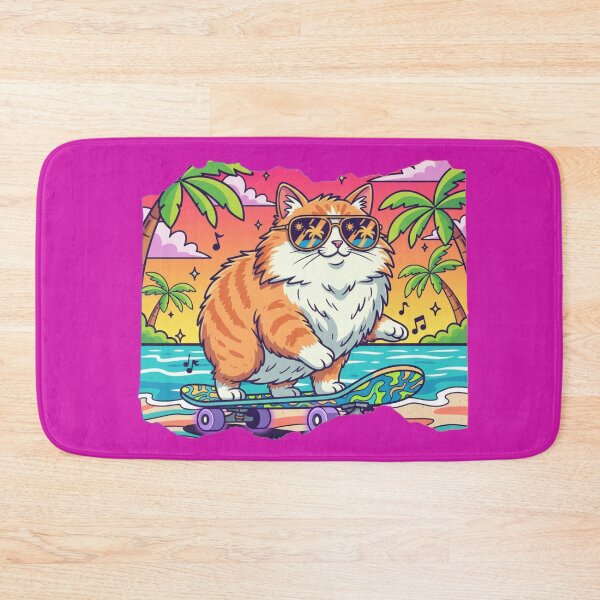Item preview, Cool Cat Skater designed and sold by Studio Yvonne .