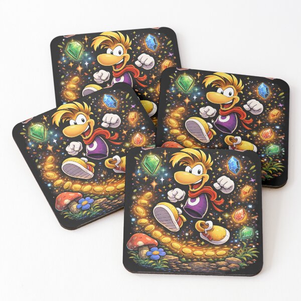 Item preview, Rayman Retro Adventure – Cartoon Gaming Art Design designed and sold by DogLord.