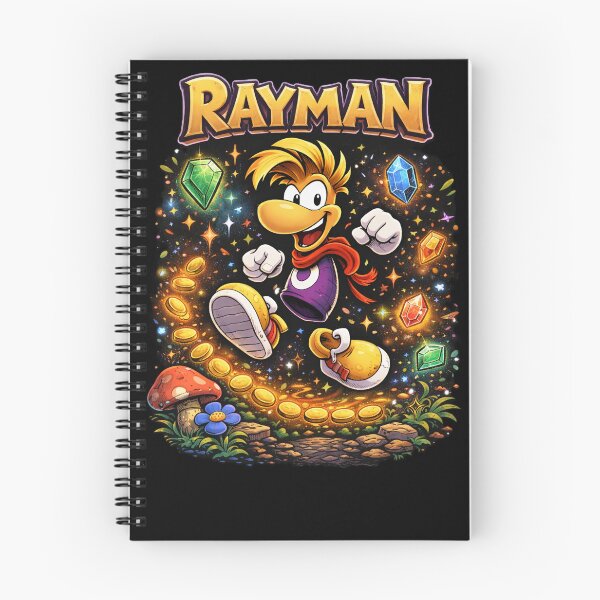 Item preview, Rayman Retro Adventure – Cartoon Gaming Art Design designed and sold by DogLord.