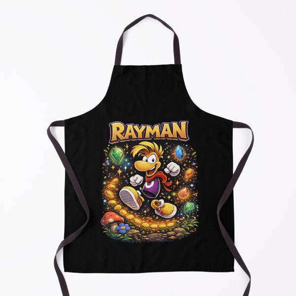 Item preview, Rayman Retro Adventure – Cartoon Gaming Art Design designed and sold by DogLord.