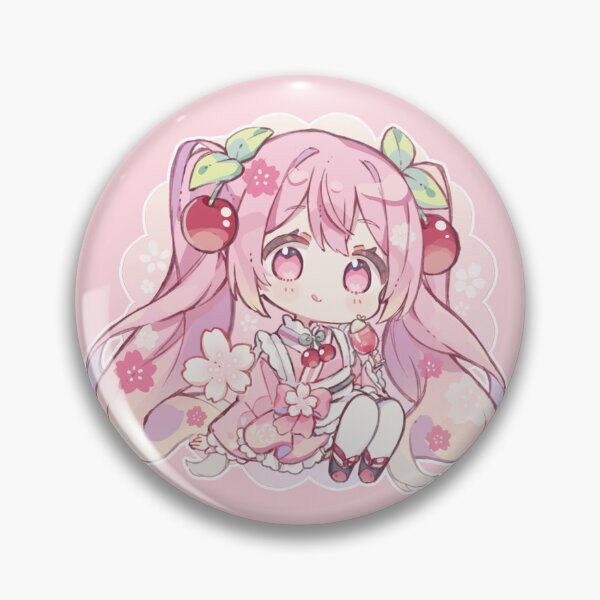 Item preview, Sakura Miku chibi adorable cherries designed and sold by loveiscosmic.
