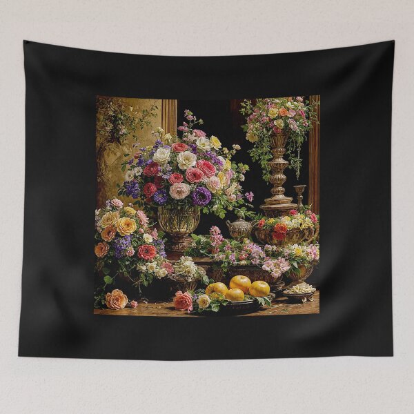 Item preview, Elegant Floral Still Life Painting – Timeless Home Décor #9 designed and sold by Helios Be. Lavsh.