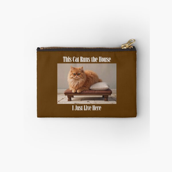 Item preview, This Cat Runs the House Cat Rescue designed and sold by Sachie's Studio.