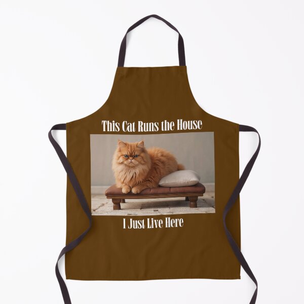 Item preview, This Cat Runs the House Cat Rescue designed and sold by Sachie's Studio.