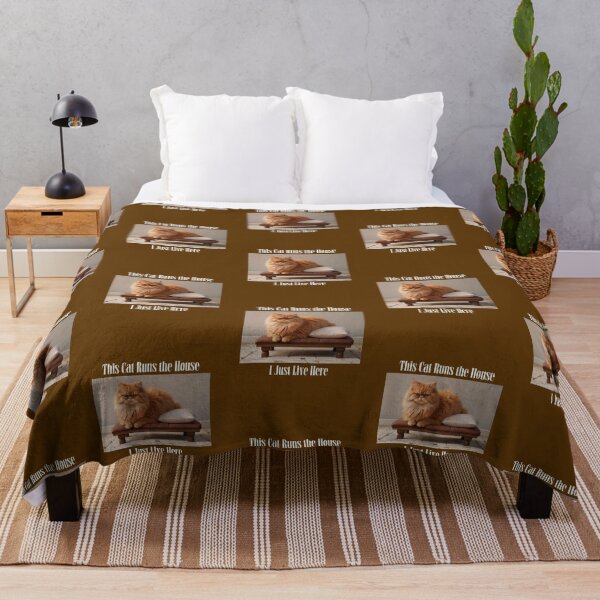 Item preview, This Cat Runs the House Cat Rescue designed and sold by Sachie's Studio.