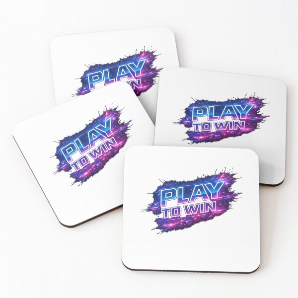 Item preview, Play To Win Neon. designed and sold by Nika Art Studio.