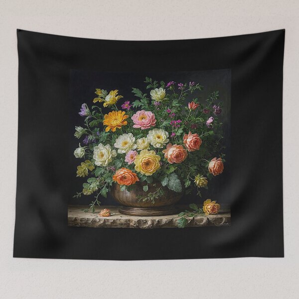 Item preview, Elegant Floral Still Life Painting – Timeless Home Décor #10 designed and sold by Helios Be. Lavsh.