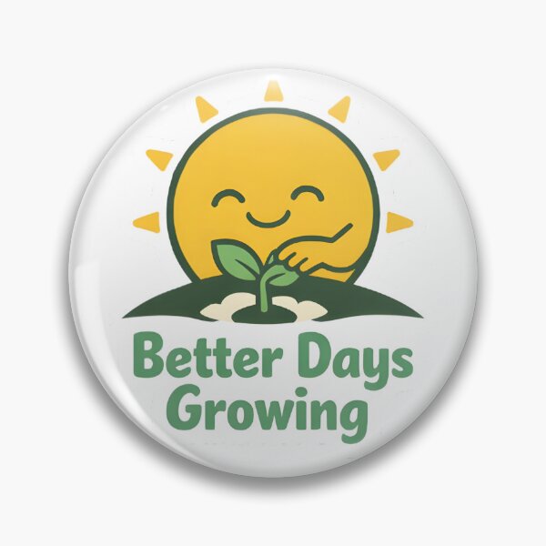Item preview, Better Days Growing Eco Sticker designed and sold by BriyaSol.