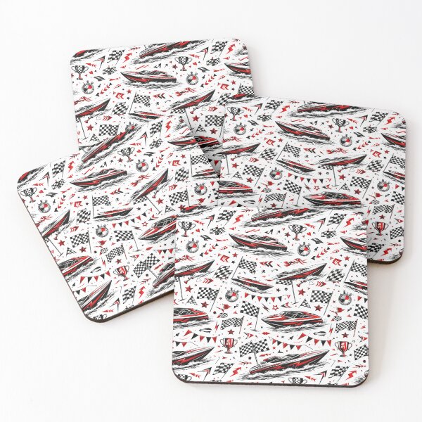 Item preview, Red Boat Racing Speedboat designed and sold by ChristinasMess.