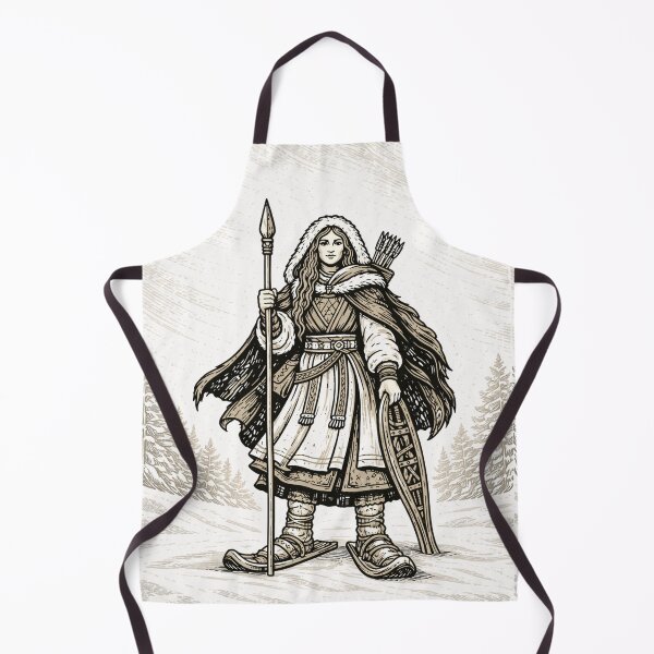 Item preview, Skadi Goddess of Norse Mythology designed and sold by chihuahuashower.