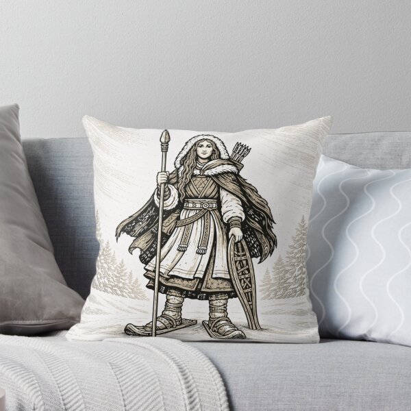 Item preview, Skadi Goddess of Norse Mythology designed and sold by chihuahuashower.