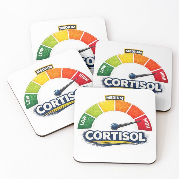 Item preview, Maxed Out Cortisol – Stress Level High Gauge Graphic designed and sold by Wicked.Teez.
