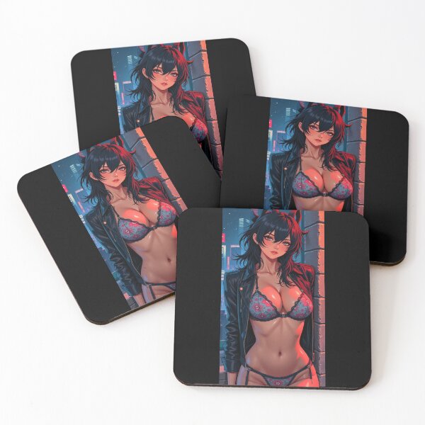 Item preview, Late Night | Demon Girl Pinup Art designed and sold by KasaHunterHarem.