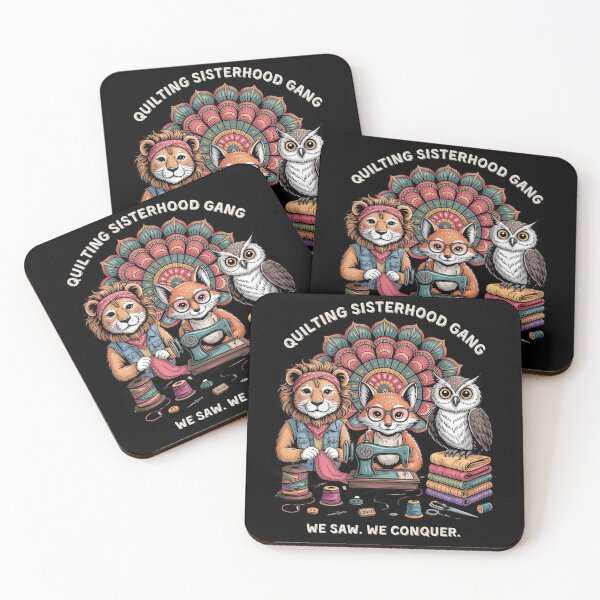 Item preview, Quilting Sisterhood Gang Sewing Animals Essential T-shirt designed and sold by DavmaxDesign.