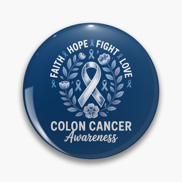 Item preview, Colon Cancer Awareness Emblem designed and sold by jkrphoto.