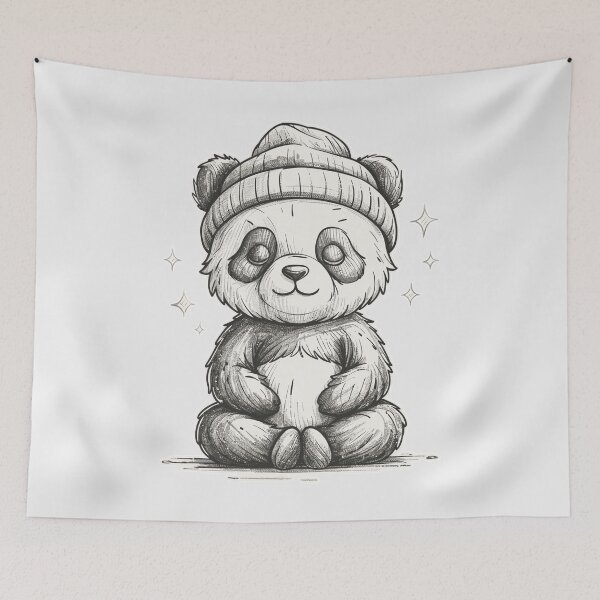 Item preview, Thinking Cap Panda designed and sold by SignumShop.