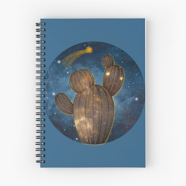 Item preview, Luminous Cactus Galaxy Shooting Star Art designed and sold by 3DDesignSpot.