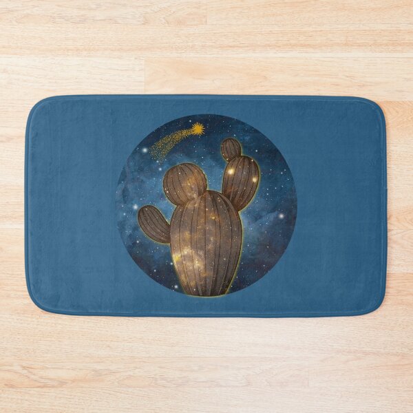 Item preview, Luminous Cactus Galaxy Shooting Star Art designed and sold by 3DDesignSpot.