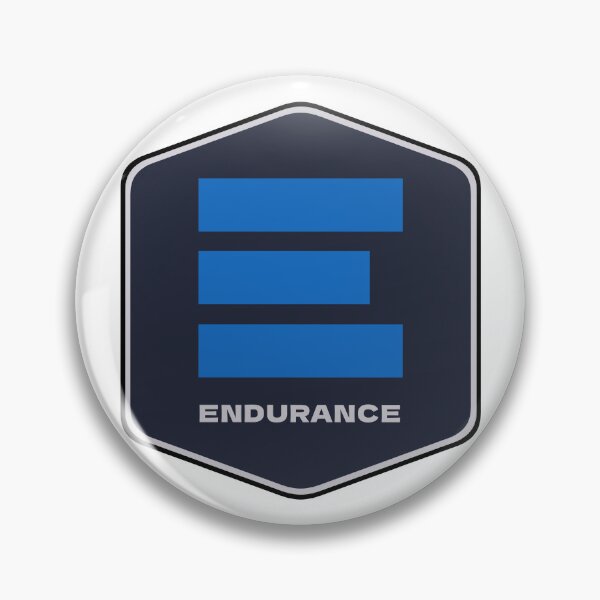 Item preview, Endurance Minimal Interstellar Logo (Blue) designed and sold by dotodesigns.