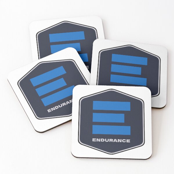 Item preview, Endurance Minimal Interstellar Logo (Blue) designed and sold by dotodesigns.
