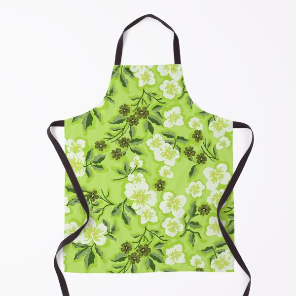 Item preview, Sunlit Petals-Monochrome Green Harmony designed and sold by Fabricatemyart.