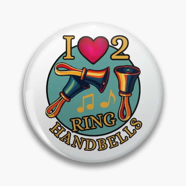 Item preview, I love 2 ring handbells designed and sold by CelticClapper.