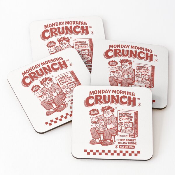 Item preview, Monday Morning Crunch Funny Cereal designed and sold by CamaleonDesigns.