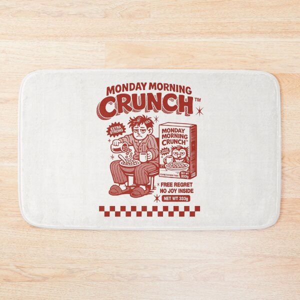 Item preview, Monday Morning Crunch Funny Cereal designed and sold by CamaleonDesigns.