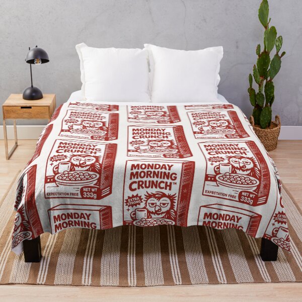 Item preview, Monday Morning Crunch Funny Cereal designed and sold by CamaleonDesigns.