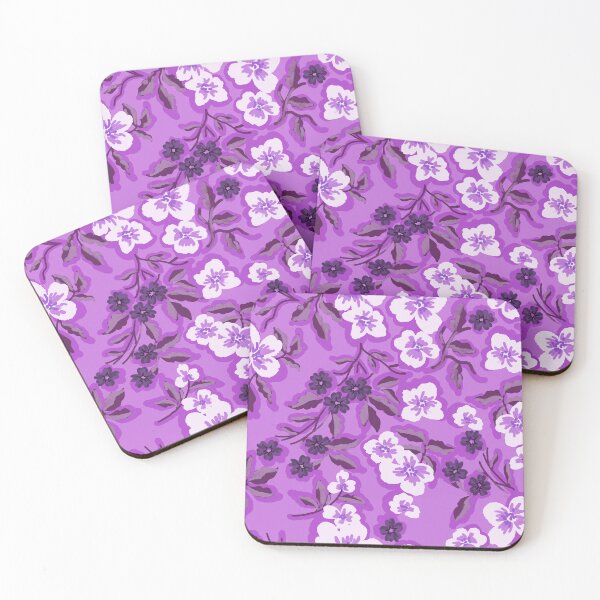 Item preview, Sunlit Petals-Monochrome Pink Amethyst Harmony designed and sold by Fabricatemyart.