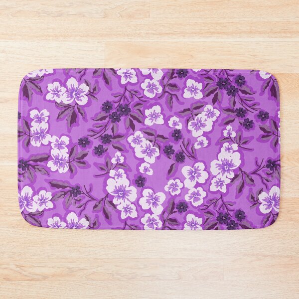 Item preview, Sunlit Petals-Monochrome Pink Amethyst Harmony designed and sold by Fabricatemyart.