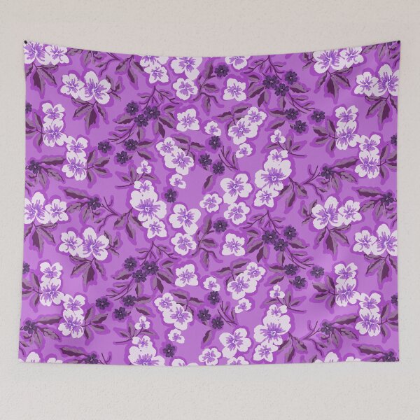 Item preview, Sunlit Petals-Monochrome Pink Amethyst Harmony designed and sold by Fabricatemyart.