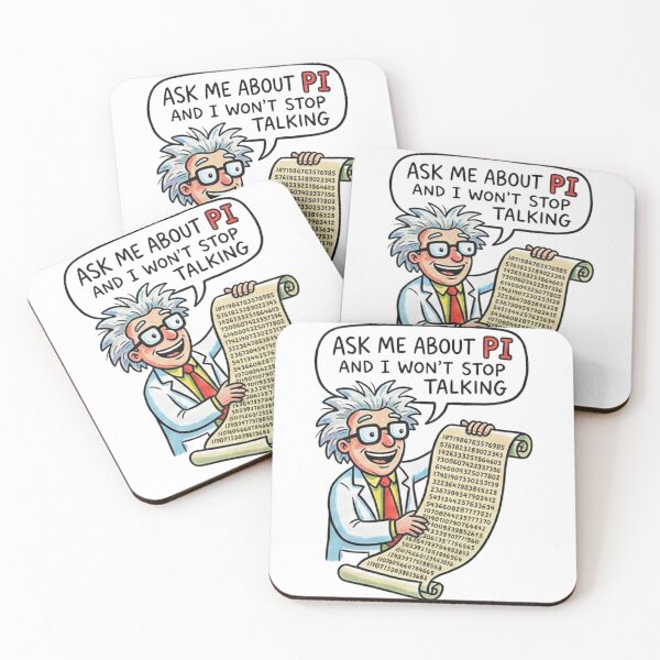 Item preview, Ask Me About Pi and I Won’t Stop Talking – Funny Pi Day Math Teacher designed and sold by Majnon8bp.