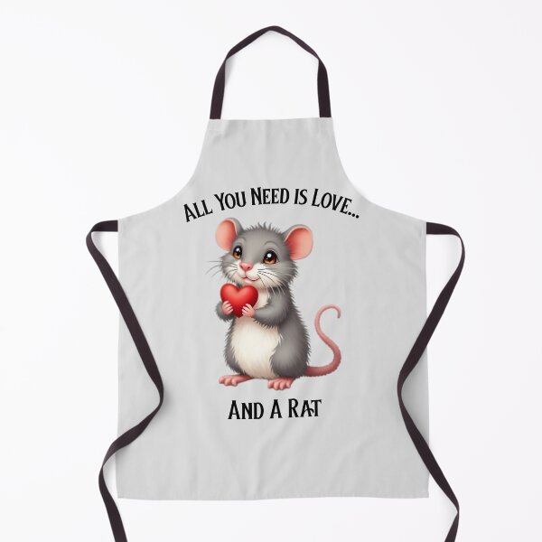 Item preview, All You Need is Love... and a Rat Pet Rat designed and sold by Sachie's Studio.