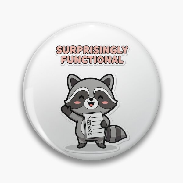 Item preview, Surprisingly Functional  - Cute Raccoon  designed and sold by artaipix.