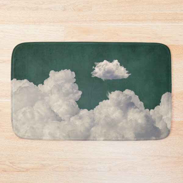 Item preview,  Emerald Cloud Dream – Soft Sky Aesthetic for Bedding & Bathroom designed and sold by artstudionadja.