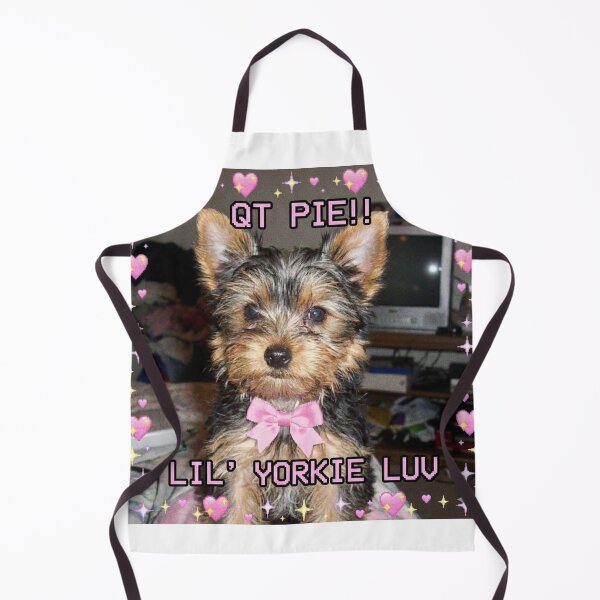 Item preview, 2000s Retro Yorkie Puppy PFP - QT PIE Glitter Graphic designed and sold by Pokah79.