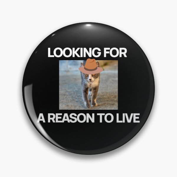Item preview, Looking for a reason to live meme shirt designed and sold by SuperHedgehog33.